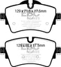 EBC 14+ Mini Hardtop 2.0 Turbo Cooper S Greenstuff Front Brake Pads EBC Brake Pads - Performance  AXOPROS