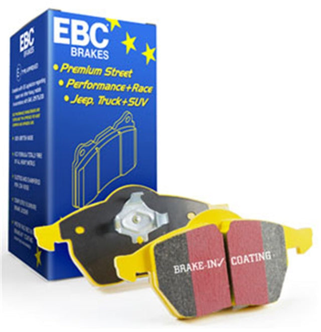 EBC 14+ Porsche Macan (Cast Iron Rotors only) 3.0 Twin Turbo Yellowstuff Front Brake Pads EBC Brake Pads - Performance  AXOPROS