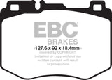 EBC 15-16 Mercedes-Benz C400 (W205) 3.0 Twin Turbo 4-Matic Yellowstuff Front Brake Pads EBC Brake Pads - Performance  AXOPROS