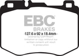 EBC 15-16 Mercedes-Benz C400 (W205) 3.0 Twin Turbo 4-Matic Yellowstuff Front Brake Pads EBC Brake Pads - Performance  AXOPROS
