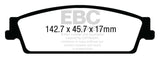 EBC 15+ Cadillac Escalade 6.2 2WD Greenstuff Rear Brake Pads EBC Brake Pads - Performance  AXOPROS