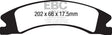 EBC 15+ Cadillac Escalade Ext/Esv 6.2 2WD Extra Duty Front Brake Pads EBC Brake Pads - Performance  AXOPROS