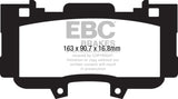 EBC 15+ Ford Mustang 2.3 Turbo Performance Pkg Yellowstuff Front Brake Pads EBC Brake Pads - Performance  AXOPROS