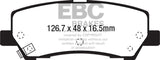 EBC 15+ Ford Mustang 2.3 Turbo Redstuff Rear Brake Pads EBC Brake Pads - Performance  AXOPROS