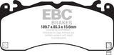 EBC 15+ Ford Mustang 5.0 Performance Pkg Yellowstuff Front Brake Pads EBC Brake Pads - Performance  AXOPROS