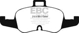 EBC 16-17 Audi TT Yellowstuff Front Brake Pads EBC Brake Pads - Performance  AXOPROS