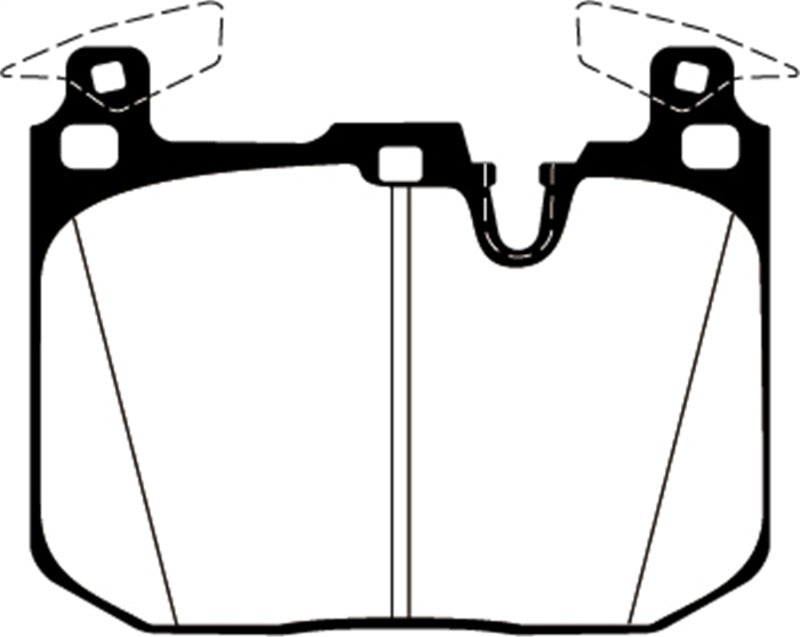 EBC 16-18 BMW M2 3.0L Turbo Redstuff Front Brake Pads EBC Brake Pads - Performance  AXOPROS
