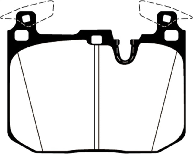 EBC 16-18 BMW M2 (F87) Bluestuff Front Brake Pads EBC Brake Pads - Racing  AXOPROS