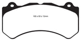 EBC 16+ Cadillac ATS-V 3.6 Twin Turbo Yellowstuff Front Brake Pads EBC Brake Pads - Performance  AXOPROS