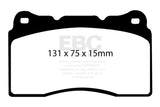 EBC 17-21 Honda Civic Type-R (FK8) Bluestuff Front Brake Pads EBC Brake Pads - Racing  AXOPROS