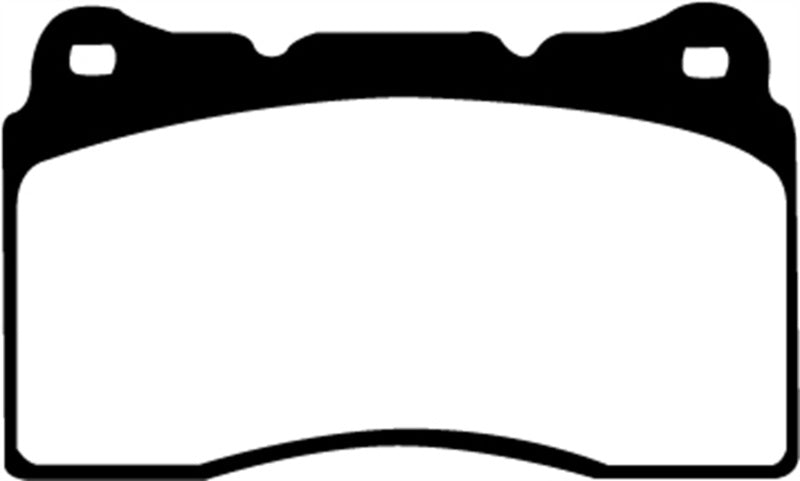 EBC 17-21 Honda Civic Type-R (FK8) Yellowstuff Front Brake Pads EBC Brake Pads - Performance  AXOPROS