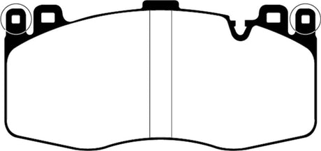 EBC 2015+ BMW X5M 4.4TT (F85) Yellowstuff Front Brake Pads EBC Brake Pads - Performance  AXOPROS