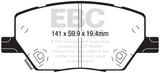 EBC 2015+ Fiat 500X 1.4L Turbo Greenstuff Front Brake Pads EBC Brake Pads - Performance  AXOPROS