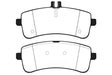EBC 2015+ Mercedes-Benz C63 AMG (W205) Yellowstuff Rear Brake Pads EBC Brake Pads - Performance  AXOPROS