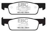 EBC 2016-2017 Smart Fortwo 0.9L Turbo Greenstuff Front Brake Pads EBC Brake Pads - Performance  AXOPROS