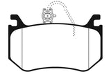EBC 2016+ Alfa Romeo Giulia 2.9L Twin Turbo Yellowstuff Rear Brake Pads EBC Brake Pads - Performance  AXOPROS