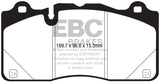 EBC 2016+ Cadillac CTS-V 6.2L Supercharged Yellowstuff Front Brake Pads EBC Brake Pads - Performance  AXOPROS