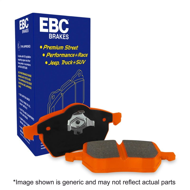 EBC 2016+ Chrysler Pacifica (Ru) 3.6L Extra Duty Front Brake Pads EBC Brake Pads - Performance  AXOPROS