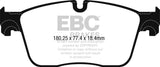 EBC 2016+ Jaguar F-Pace 2.0L TD (180) Yellowstuff Front Brake Pads EBC Brake Pads - Performance  AXOPROS