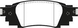 EBC 2016+ Lexus RX350 3.5L Yellowstuff Rear Brake Pads EBC Brake Pads - Performance  AXOPROS
