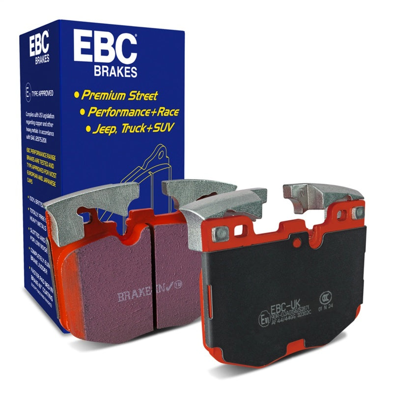 EBC 2017+ BMW 530 2.0L Turbo (G30) Redstuff Front Brake Pads EBC Brake Pads - Performance  AXOPROS