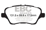 EBC 2017+ Ford Fiesta (MK7) Bluestuff Front Brake Pads EBC Brake Pads - Racing  AXOPROS