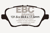 EBC 2017+ Ford Fiesta (MK7) Bluestuff Front Brake Pads EBC Brake Pads - Racing  AXOPROS