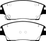 EBC 2017+ Hyundai Elantra 1.6L Turbo Yellowstuff Front Brake Pads EBC Brake Pads - Performance  AXOPROS