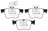 EBC 2018 Audi TT Quattro Yellowstuff Rear Brake Pads EBC Brake Pads - Performance  AXOPROS