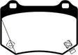 EBC 2018+ Subaru WRX STI 2.5L Turbo Bluestuff Rear Brake Pads EBC Brake Pads - Racing  AXOPROS