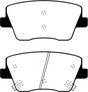 EBC 2019+ Hyundai Veloster N (2nd Gen) 2.0L Turbo Yellowstuff Rear Brake Pads EBC Brake Pads - Performance  AXOPROS