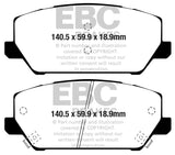 EBC 2019+ Hyundai Veloster Turbo N (2nd Gen) 2.0L Ultimax Front Brake Pads EBC Brake Pads - OE  AXOPROS