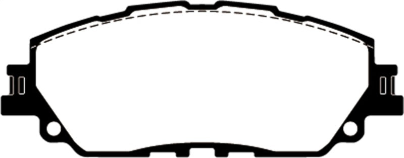 EBC 2019+ Lexus ES300H 2.5L Hybrid Redstuff Front Brake Pads EBC Brake Pads - Performance  AXOPROS