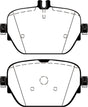 EBC 2019+ Mercedes-Benz CLS53 AMG (C257) 3.0L Turbo Yellowstuff Rear Brake Pads EBC Brake Pads - Performance  AXOPROS