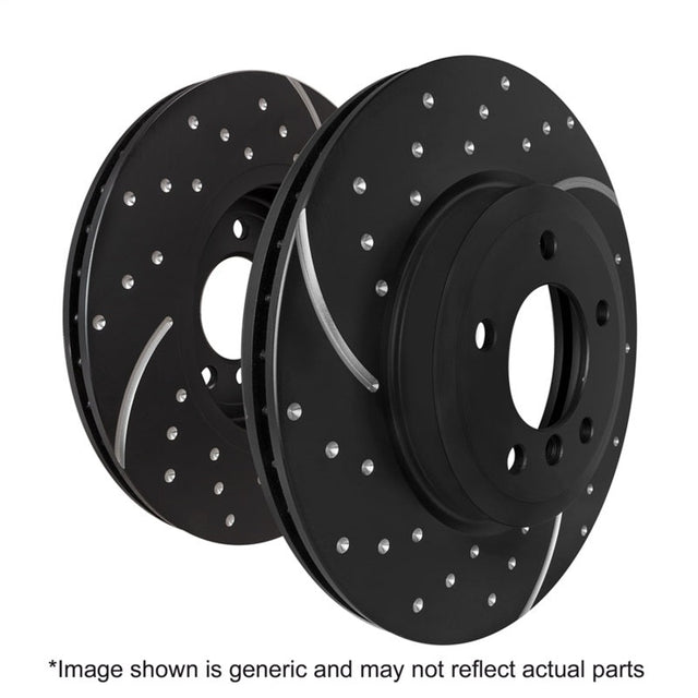 EBC 2019+ Ram 1500 Classic 3.6L/5.7L GD Sport Rear Rotors EBC Brake Rotors - Slot & Drilled  AXOPROS
