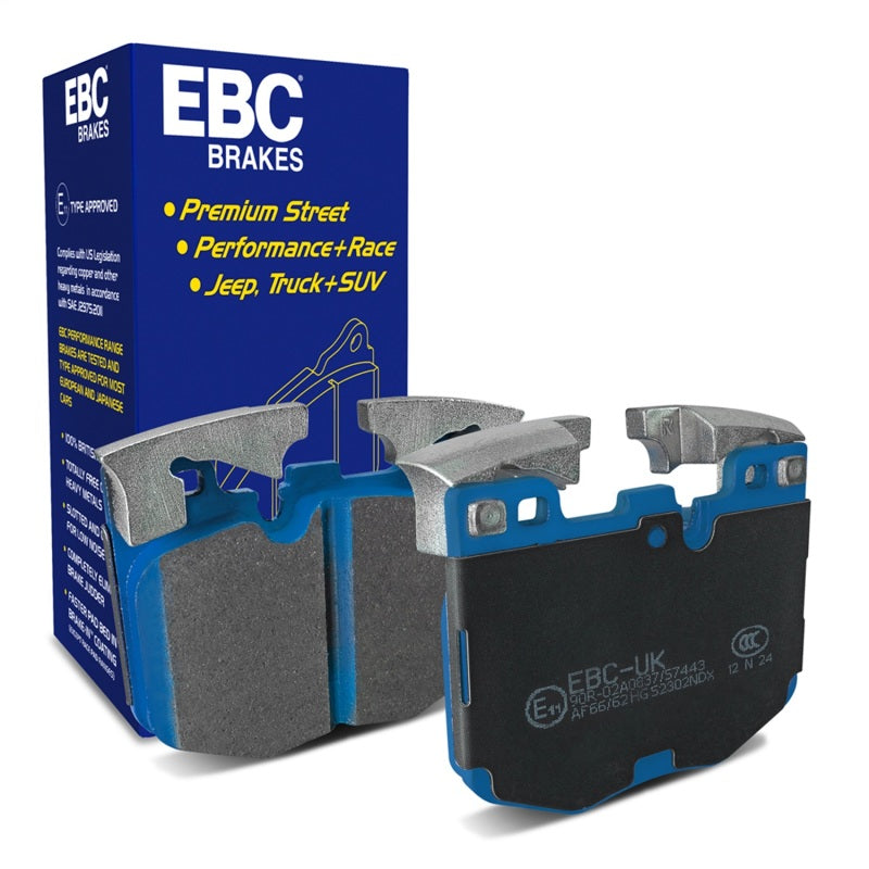 EBC 2021+ BMW G20 3-Series Bluestuff Front Brake Pads EBC Brake Pads - Racing  AXOPROS