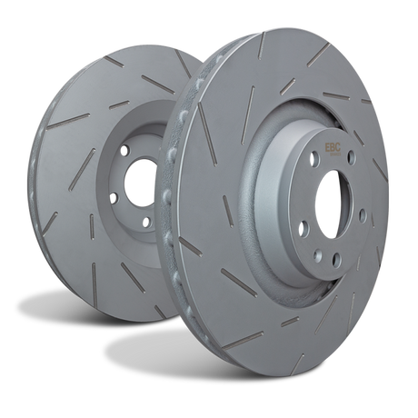 EBC 2021+ Ford Bronco / 19-23 Ford Ranger 2WD 2.3T (Gas) USR Slotted Rear Rotors EBC Brake Rotors - Slotted  AXOPROS