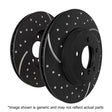EBC 2021+ Ram 1500 TRX GD Sport Front Rotors EBC Brake Rotors - Slot & Drilled  AXOPROS
