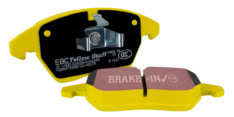 EBC 2022+ Toyota GR Yaris Yellowstuff Rear Brake Pads EBC Brake Pads - Performance  AXOPROS