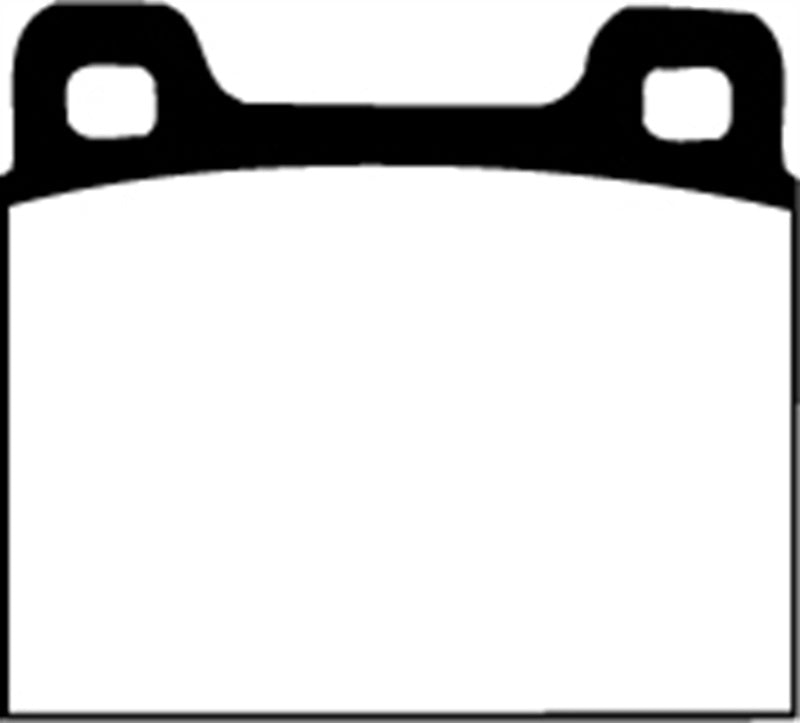 EBC 64-69 Porsche 911 2.0 (M Caliper) (Solid front rotor) Yellowstuff Front Brake Pads EBC Brake Pads - Performance  AXOPROS