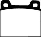 EBC 64-69 Porsche 911 2.0 (M Caliper) (Solid front rotor) Yellowstuff Front Brake Pads EBC Brake Pads - Performance  AXOPROS