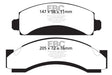 EBC 74-80 Chevrolet C30 (JB8) Yellowstuff Front Brake Pads EBC Brake Pads - Performance  AXOPROS