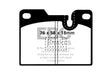EBC 79-88 Porsche 924 2.0 Turbo Yellowstuff Rear Brake Pads EBC Brake Pads - Performance  AXOPROS