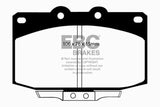 EBC 86-89 Mazda RX7 2.4 (1.3 Rotary)(Vented Rear Rotors) Yellowstuff Front Brake Pads EBC Brake Pads - Performance  AXOPROS