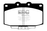 EBC 86-89 Mazda RX7 2.4 (1.3 Rotary)(Vented Rear Rotors) Yellowstuff Front Brake Pads EBC Brake Pads - Performance  AXOPROS