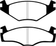EBC 86-93 Volkswagen Cabriolet 1.8 Greenstuff Front Brake Pads EBC Brake Pads - Performance  AXOPROS