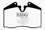 EBC 89-95 Ferrari 348 3.4 Redstuff Front/Rear Brake Pads (Axle Set Only) EBC Brake Pads - Performance  AXOPROS
