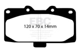 EBC 89-95 Nissan Skyline (R32) 2.6 Twin Turbo GT-R Bluestuff Front Brake Pads EBC Brake Pads - Racing  AXOPROS
