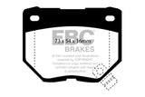 EBC 89-95 Nissan Skyline (R32) 2.6 Twin Turbo GT-R Bluestuff Rear Brake Pads EBC Brake Pads - Racing  AXOPROS