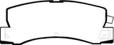 EBC 90-91 Lexus ES250 2.5 Yellowstuff Rear Brake Pads EBC Brake Pads - Performance  AXOPROS
